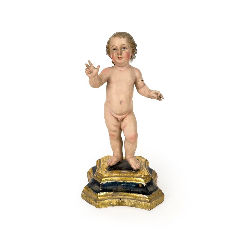 Gesù Bambino Benedicente, Napoli, XVIII secolo