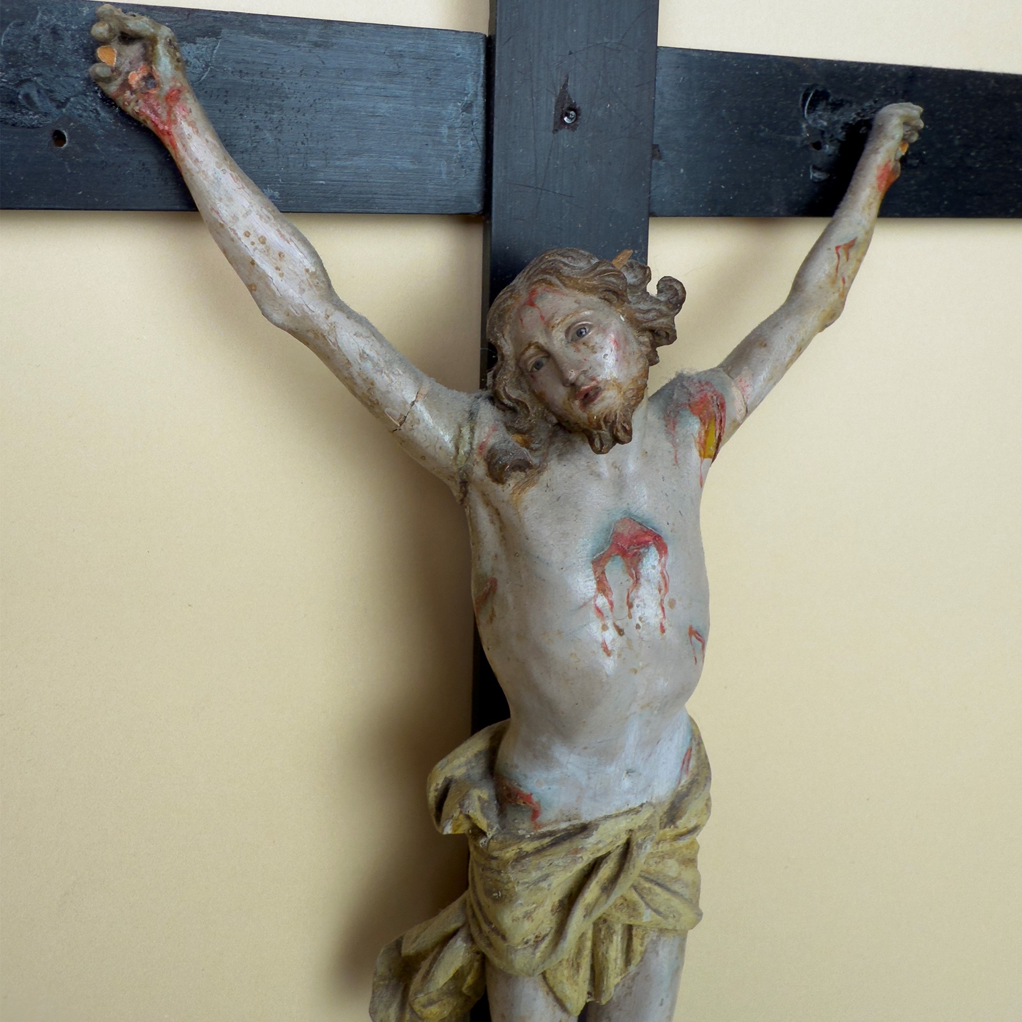 Corpus Christi in legno policromo, Napoli, prima metà del XVIII secolo