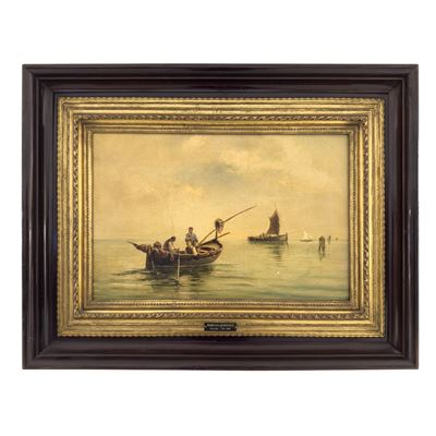Pittore del XX secolo, Barche di pescatori