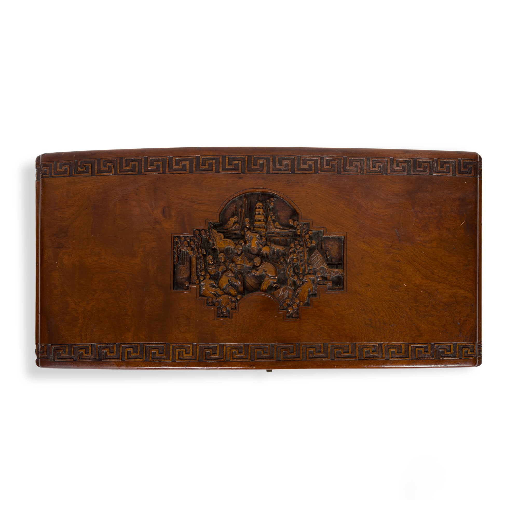 Piccola cassapanca in legno di canfora, Arte orientale