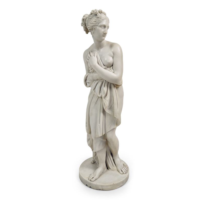 Venere Italica in marmo statuario, XIX secolo