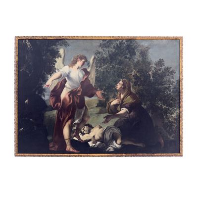 Girolamo Troppa, Agar e Ismaele