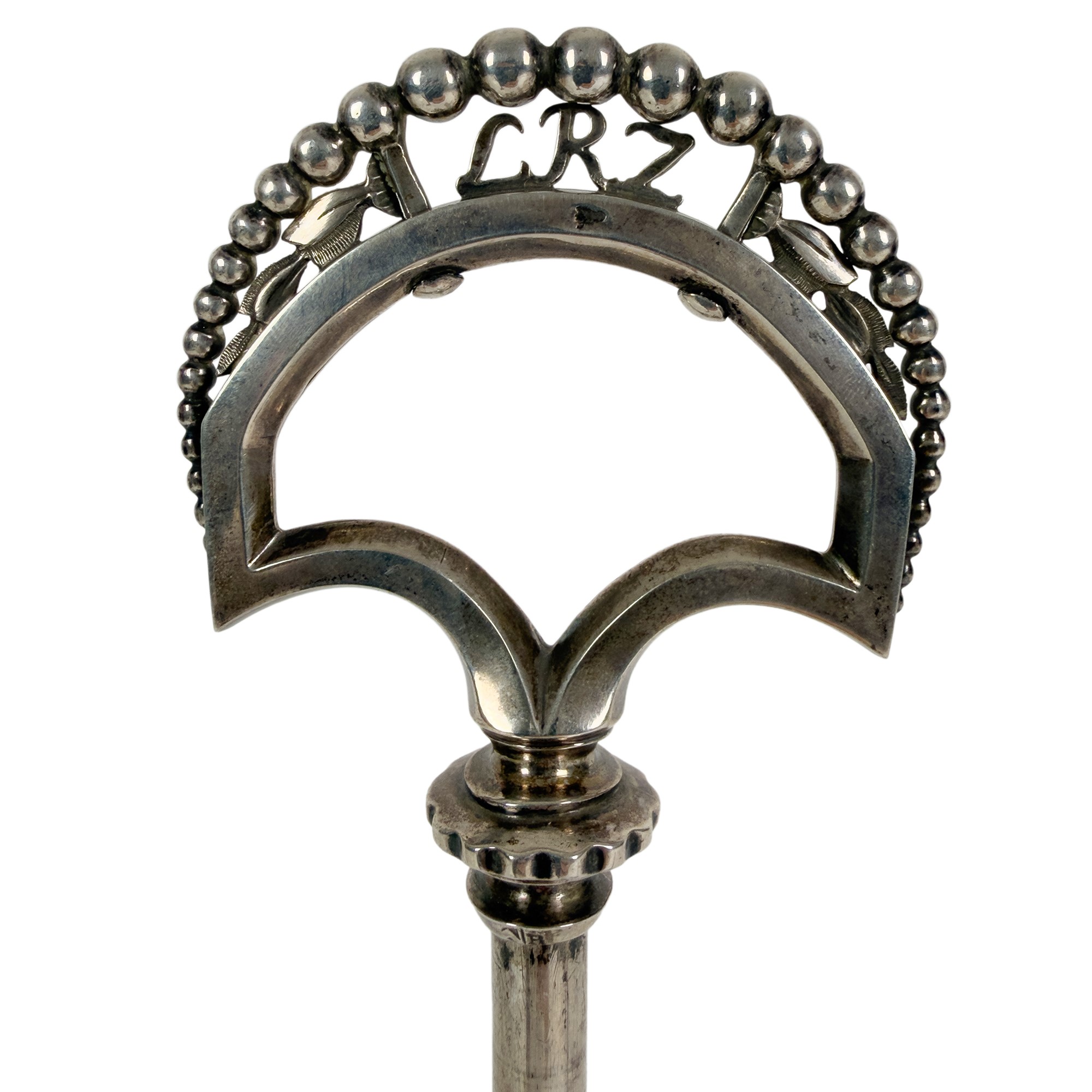 Lucerna in argento, probabilmente Malta, inizi del XIX secolo