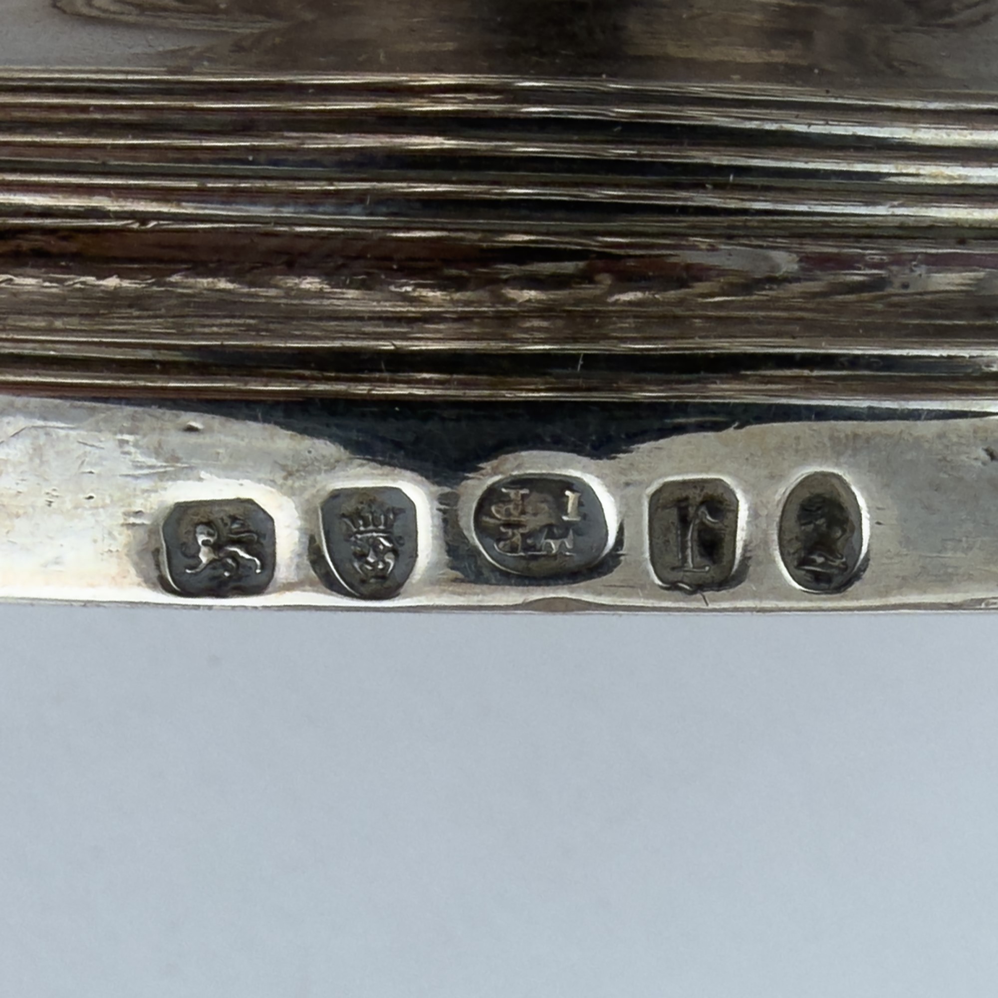 Quattro salsiere in argento, William Pitts & Joseph Preedy, Londra, 1792