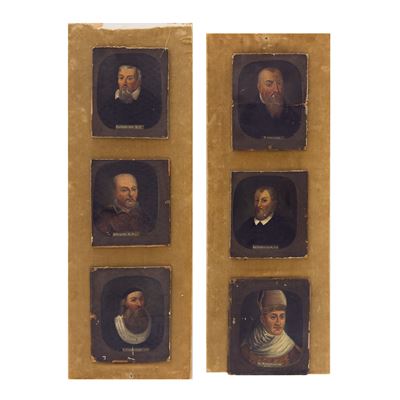 Pittore del XVIII secolo, Ritratti di uomini illustri polacchi
