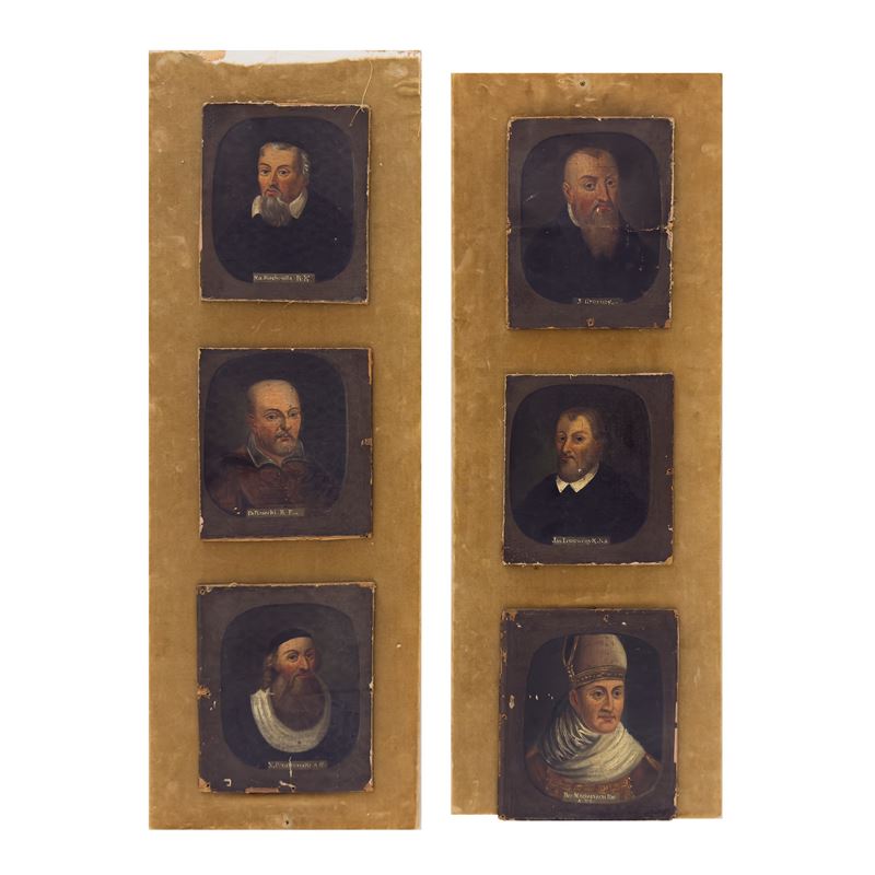 Pittore del XVIII secolo, Ritratti di uomini illustri polacchi