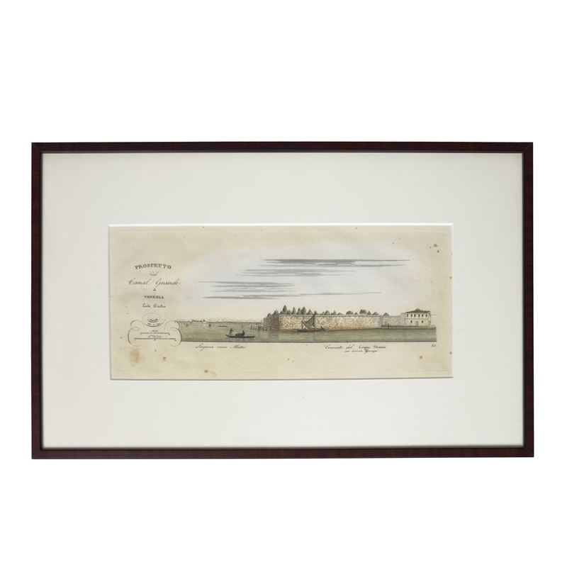 Antonio Quadri, Il Canal Grande di Venezia - Venticinque incisioni acquarellate, 1828