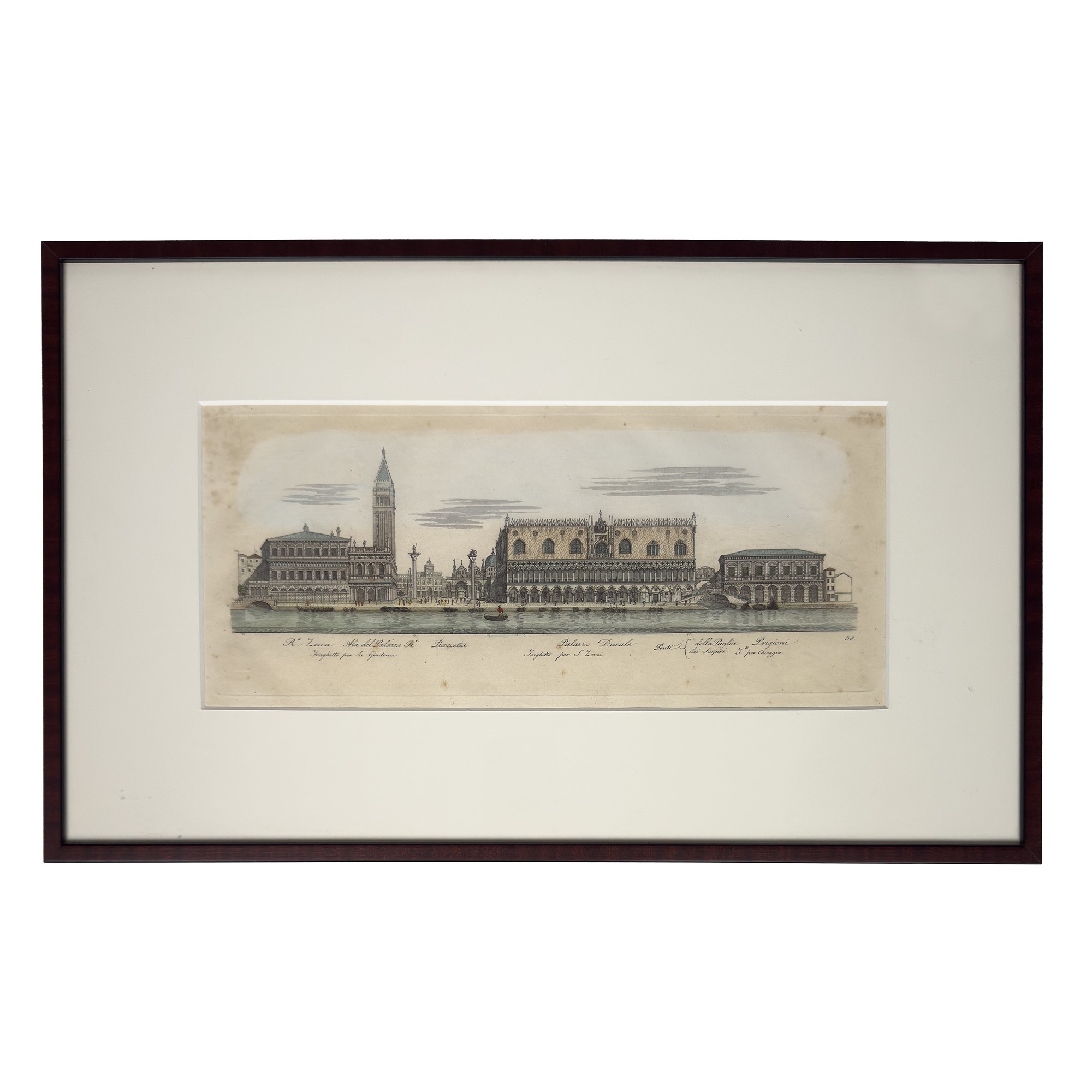 Antonio Quadri, Il Canal Grande di Venezia - Venticinque incisioni acquarellate, 1828