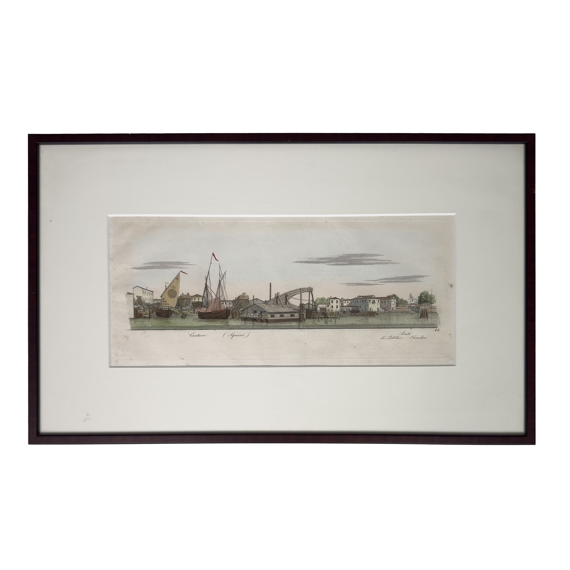 Antonio Quadri, Il Canal Grande di Venezia - Venticinque incisioni acquarellate, 1828