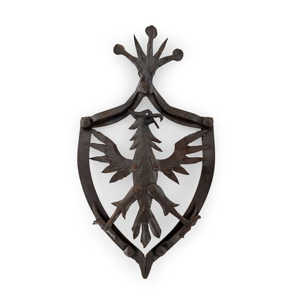 Stemma in ferro battuto