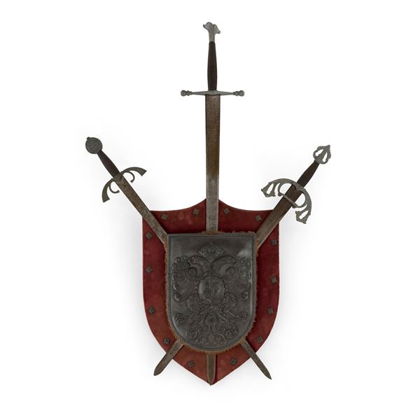 Stemma in ferro battuto