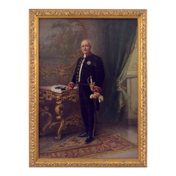 Carlo Ferranti  (Roma 1840 - 1908)  - Asta È tempo di attesa - Bolli & Romiti - Casa d'Aste in Roma