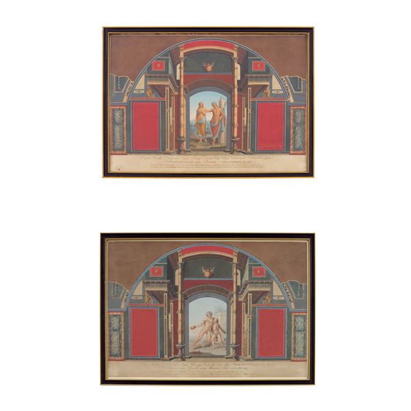 C.Buti-Campanella, Affreschi della Villa Negroni a Roma, 1765