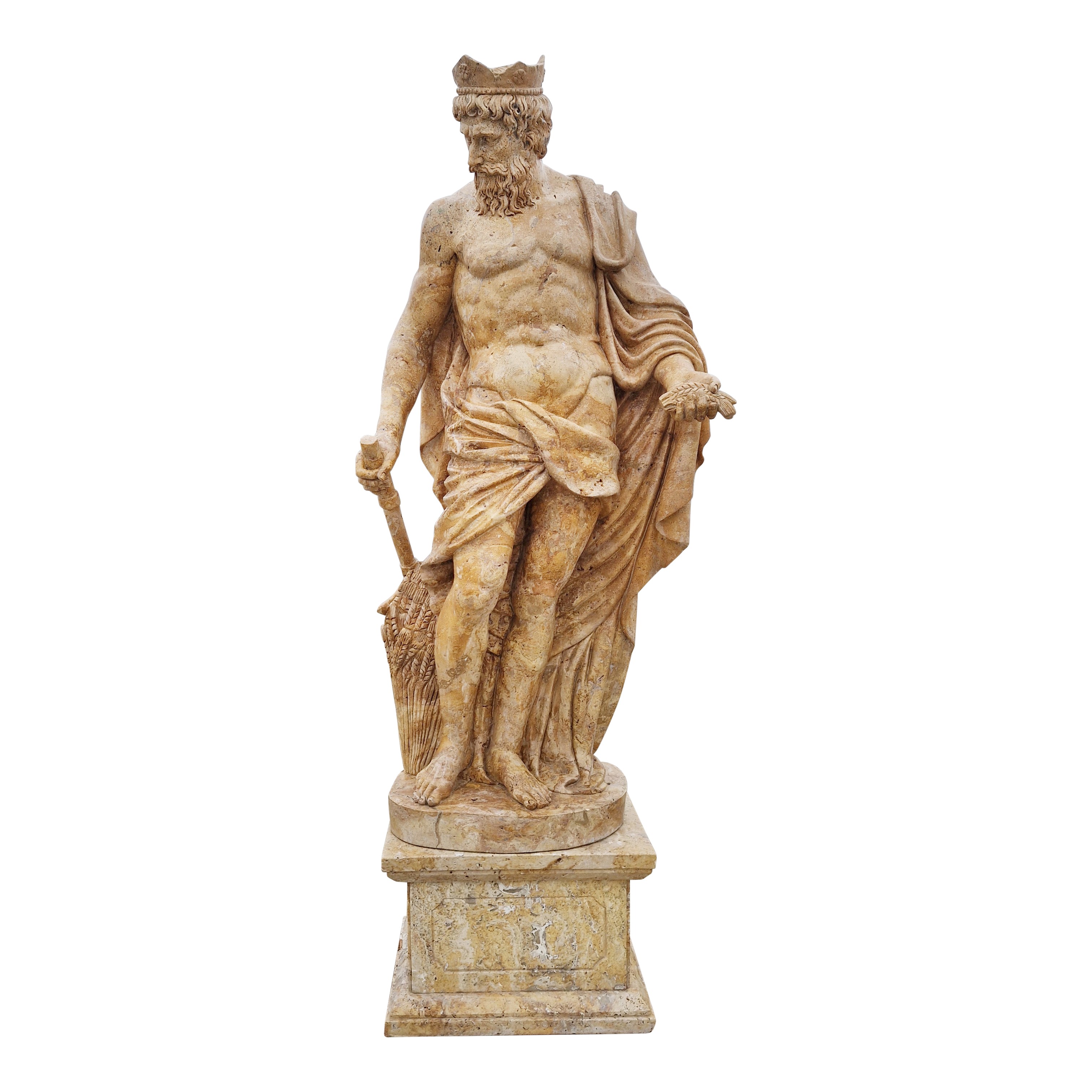 Le Quattro Stagioni, quattro grandi sculture in travertino