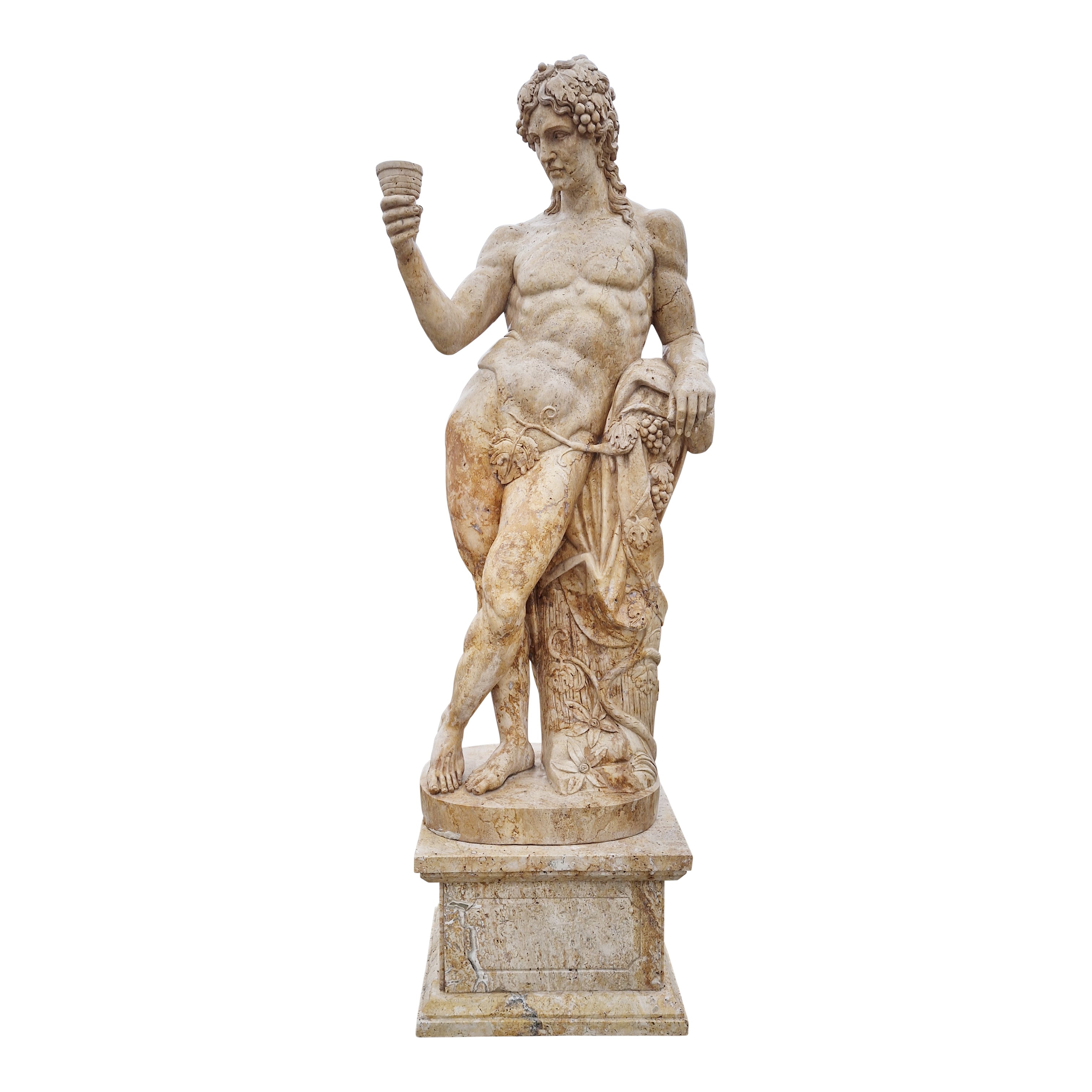 Le Quattro Stagioni, quattro grandi sculture in travertino