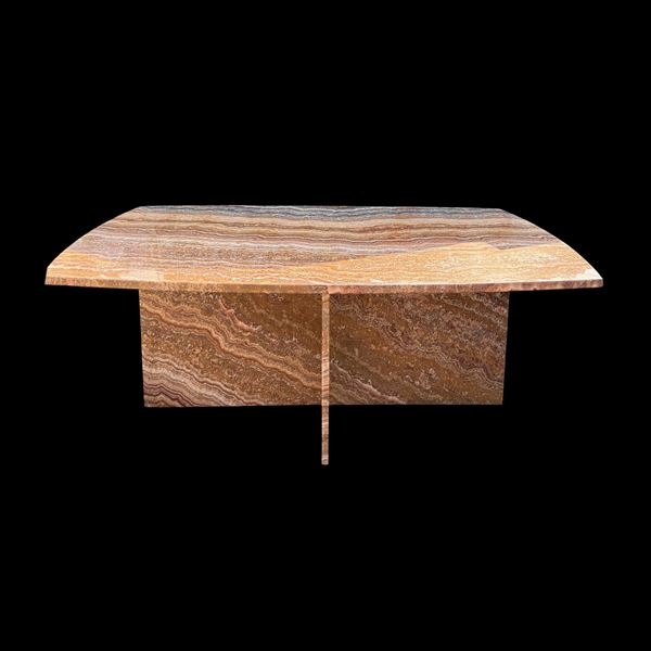 Tavolo in onice argentino massello