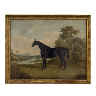 George Jackson, Cavallo su sfondo fluviale