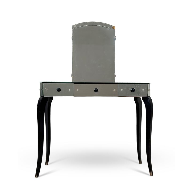 Mobile toletta interamente rivestito in specchio