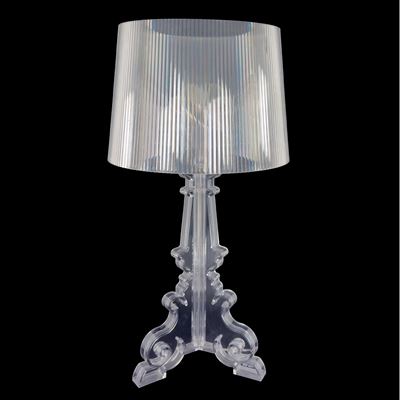 Ferruccio Laviani, Lampada da tavolo Bourgie in policarbonato color cristallo