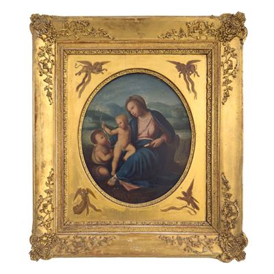 Pittore del XIX secolo, Madonna d'Alba