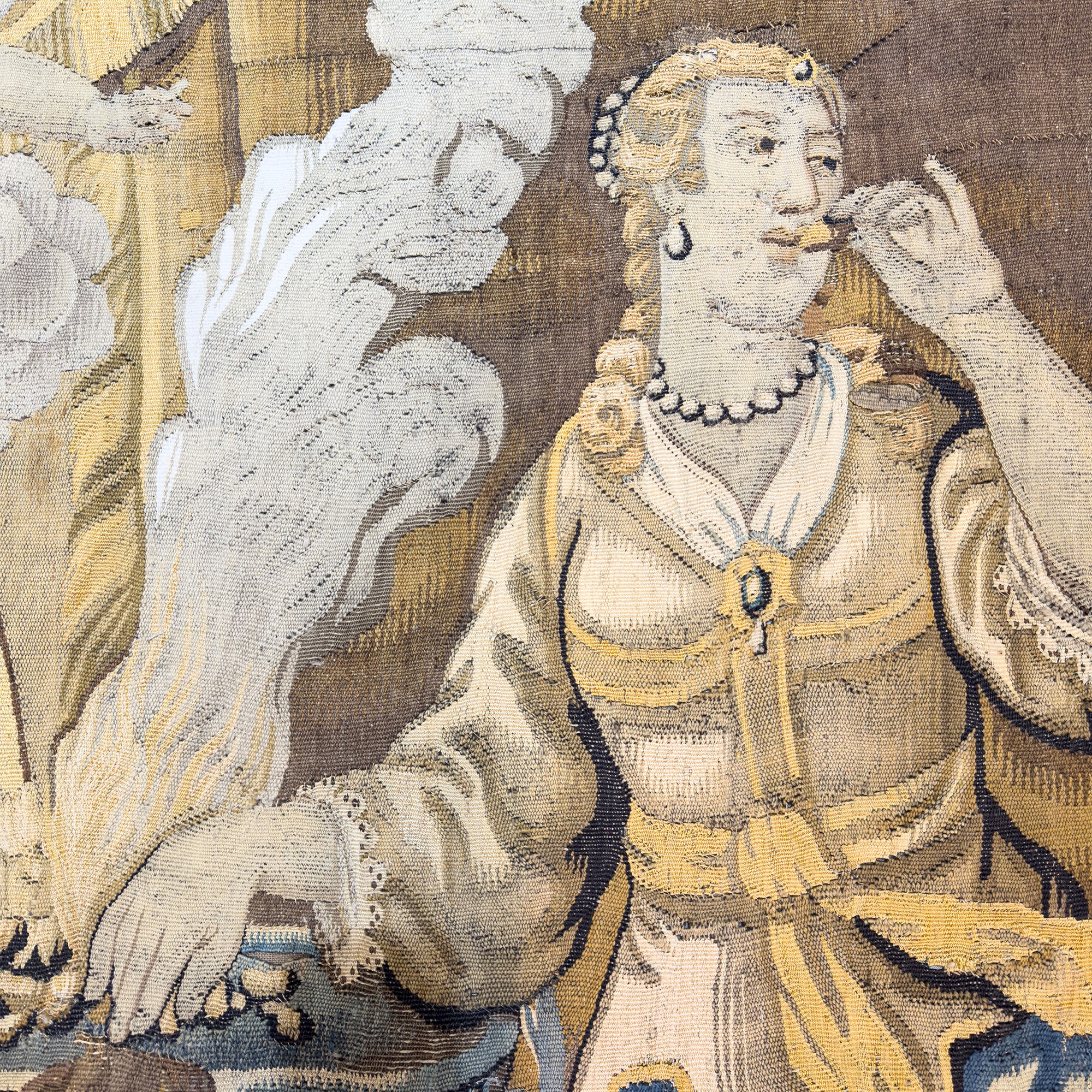 Arazzo raffigurante il Suicidio di Porzia, Fiandre, XVII secolo