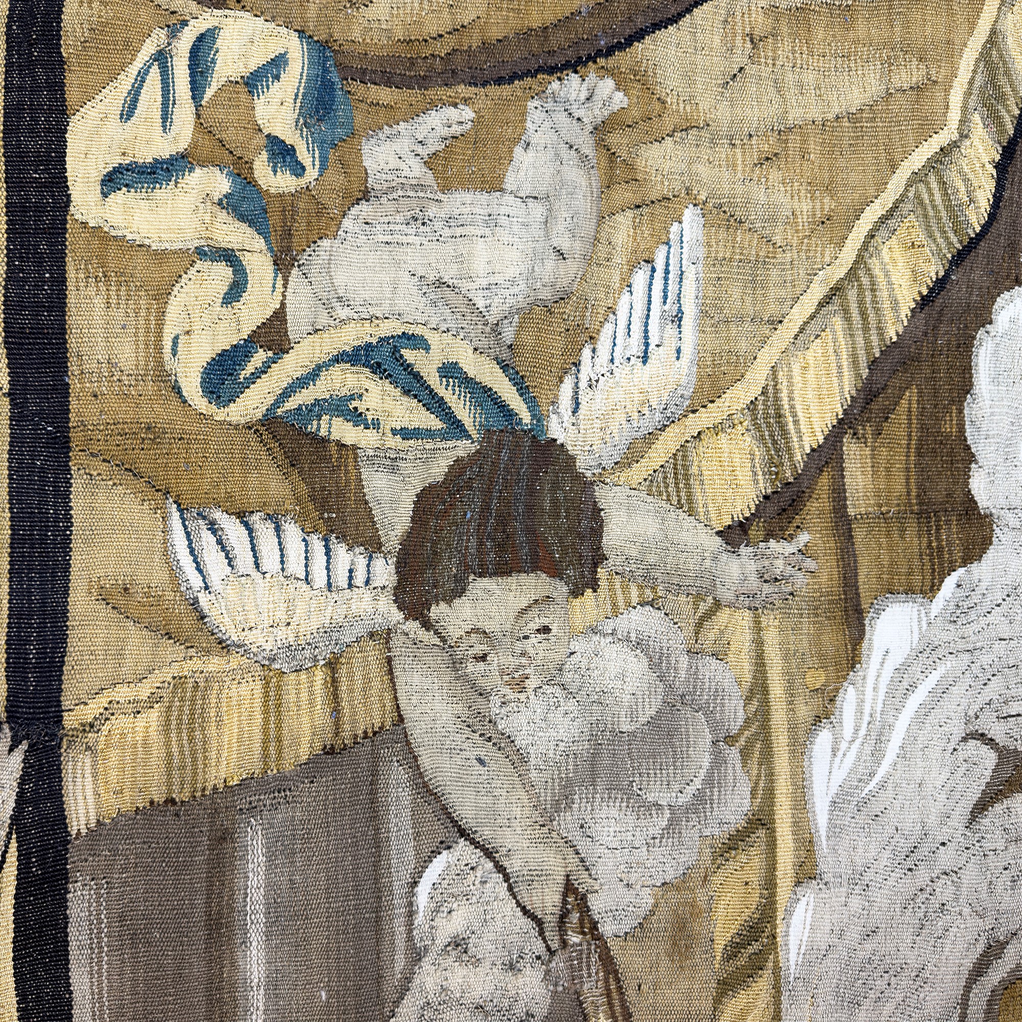 Arazzo raffigurante il Suicidio di Porzia, Fiandre, XVII secolo