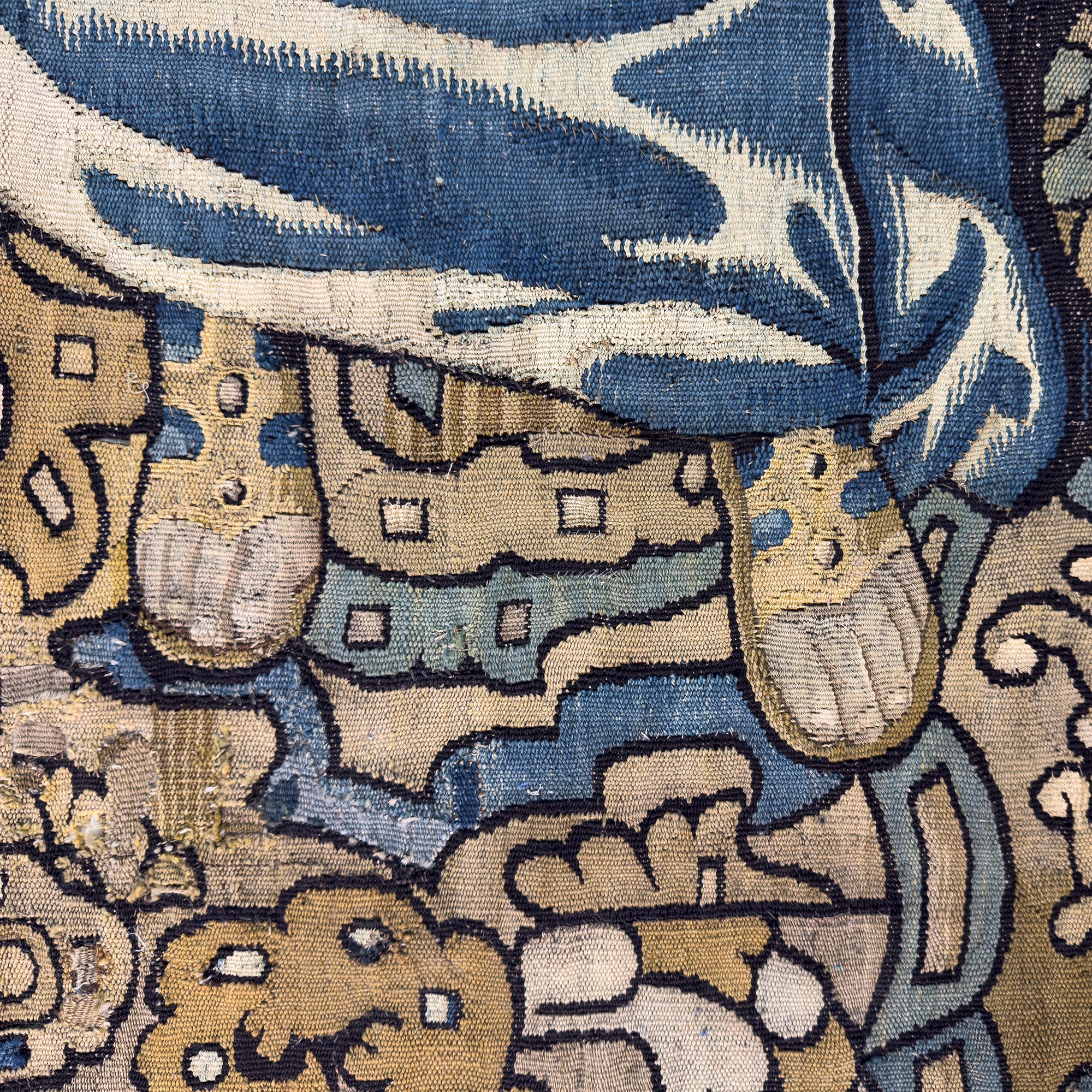 Arazzo raffigurante il Suicidio di Porzia, Fiandre, XVII secolo