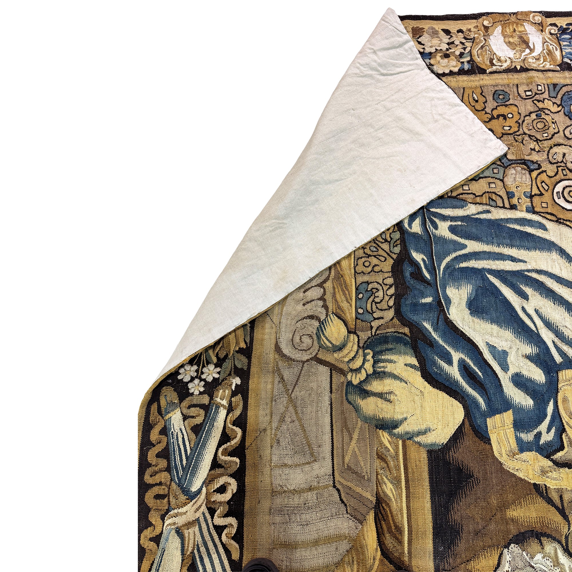 Arazzo raffigurante il Suicidio di Porzia, Fiandre, XVII secolo