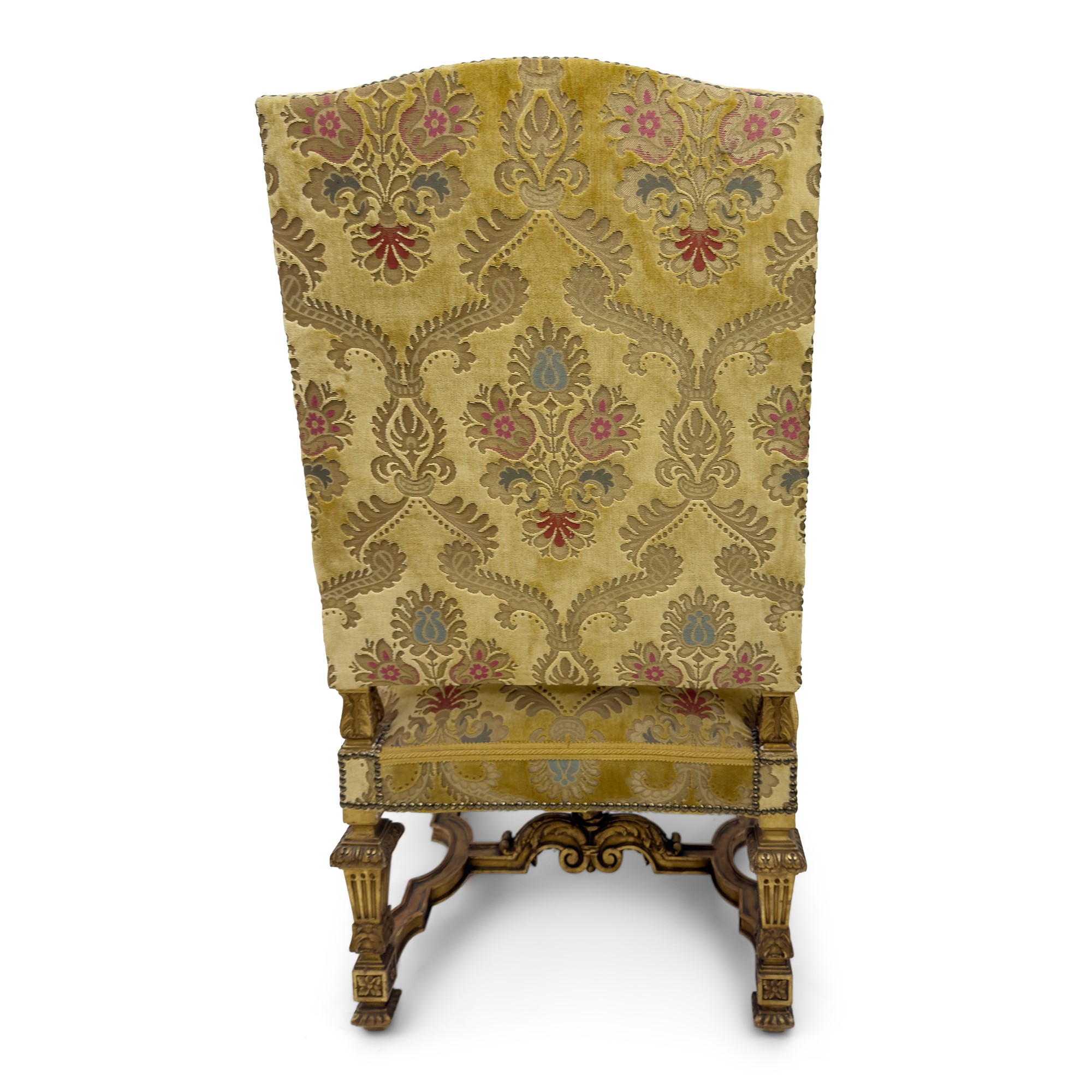 Servizio da salotto composto da un divano e sei poltrone in stile Reggenza