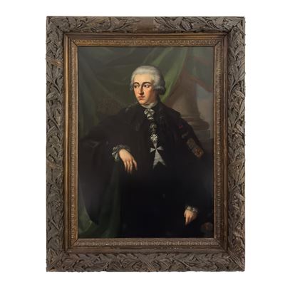 Pittore del XVIII secolo, Ritratto di cavaliere di Malta