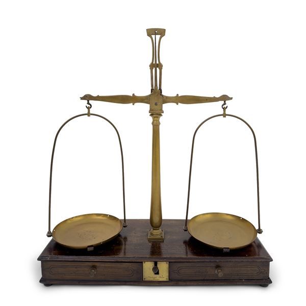 Bilancia in ottone, Parma, Giuseppe Rocca