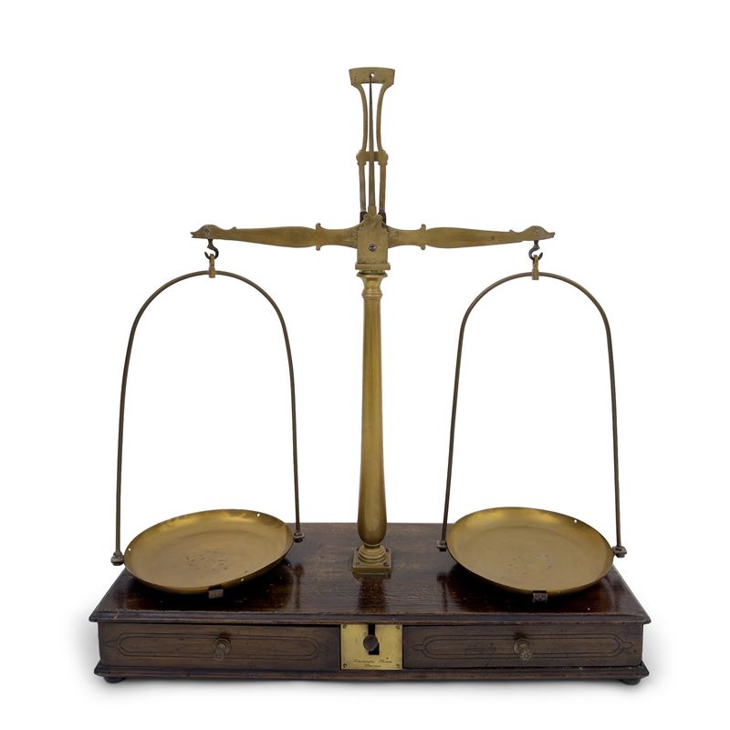 Bilancia in ottone, Parma, Giuseppe Rocca