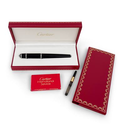 Cartier, Penna stilografica Diablo con custodia e documentazione originale