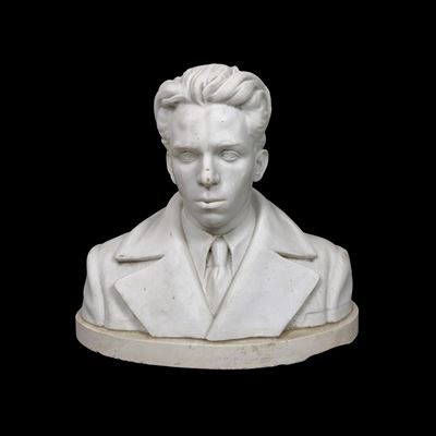 Alessandro Monteleone, Busto maschile in marmo bianco