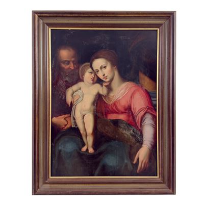 Pittore della fine del XVIII secolo, Sacra Famiglia