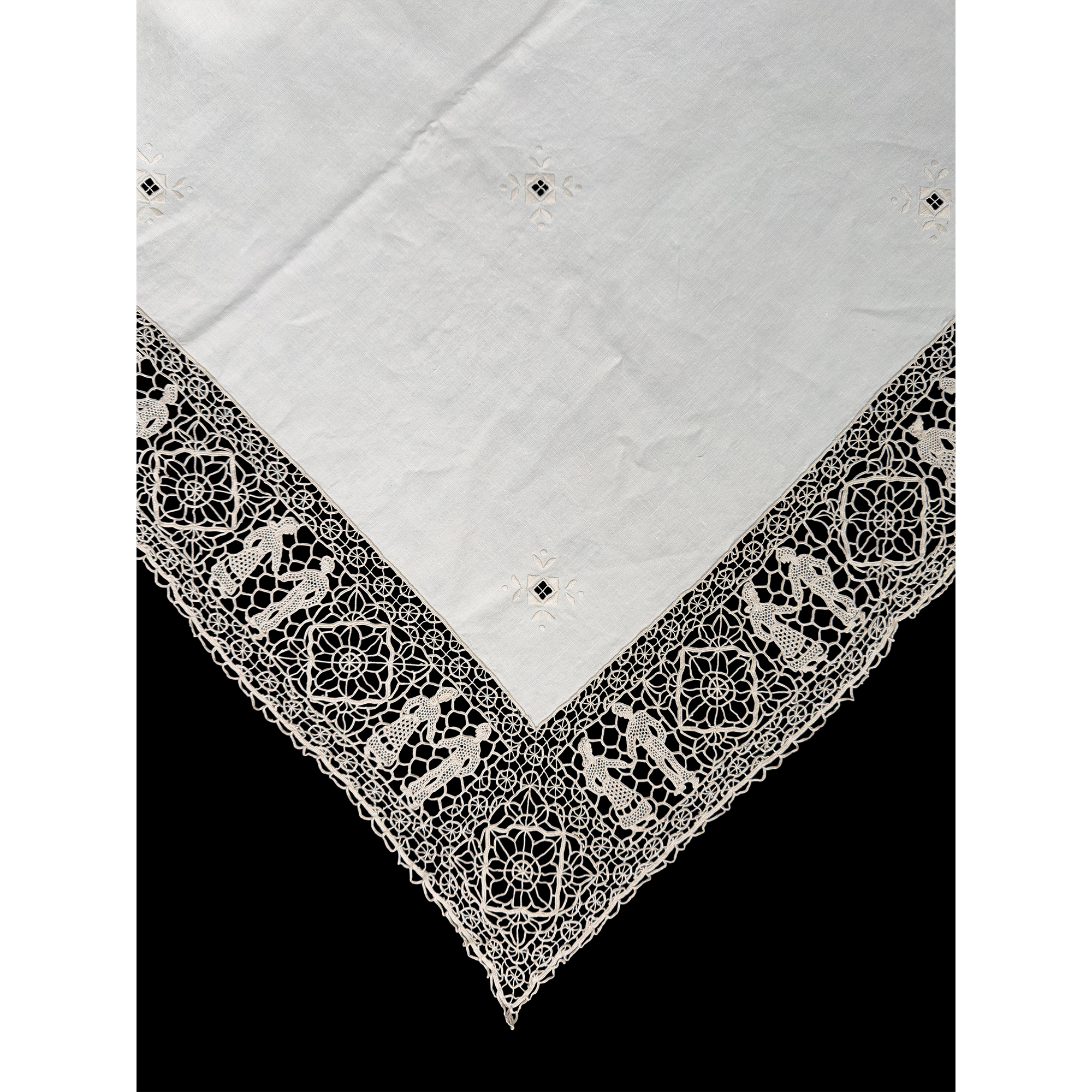 Tovaglia in lino ecrù