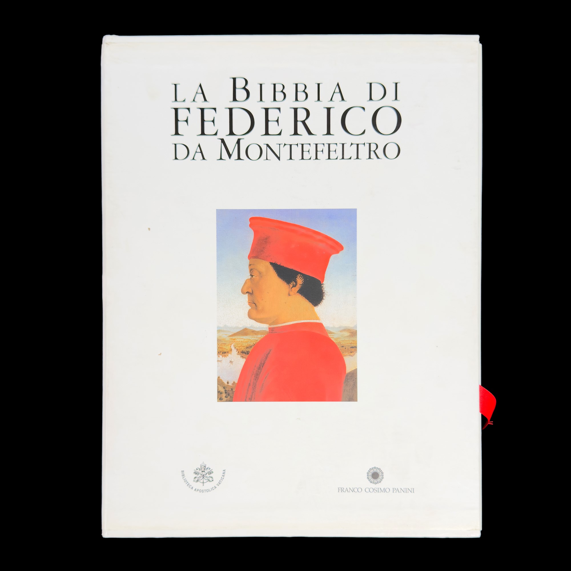 Bibbia di Federico da Montefeltro, facsimile in due volumi con legatura in velluto