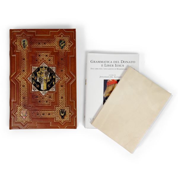 Grammatica del Donato e Liber Iesus due libri per l'educazione di Massimiliano Sforza