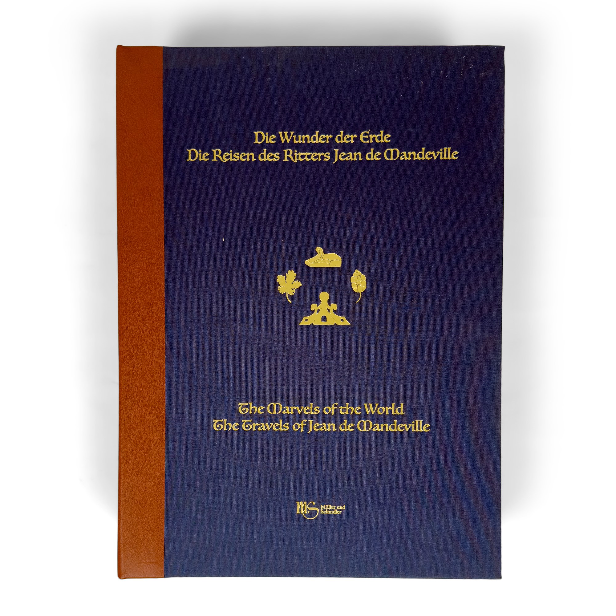 Facsimile del manoscritto di Jean de Mandeville, Die Wunder der Erde. Die Reisen des Ritters Jean...
