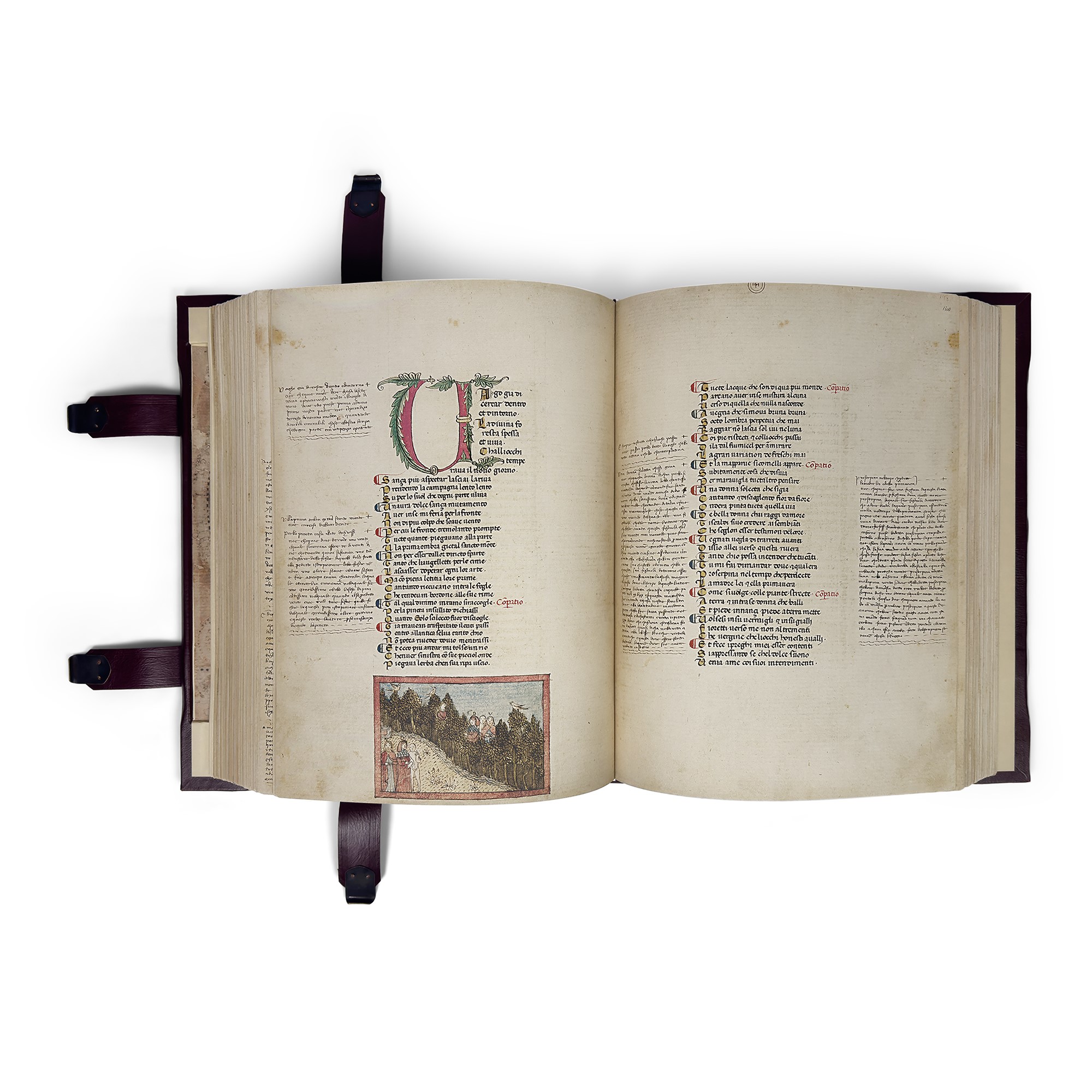 Dante Alighieri, Commedia Manuscript Pluteo 40.7