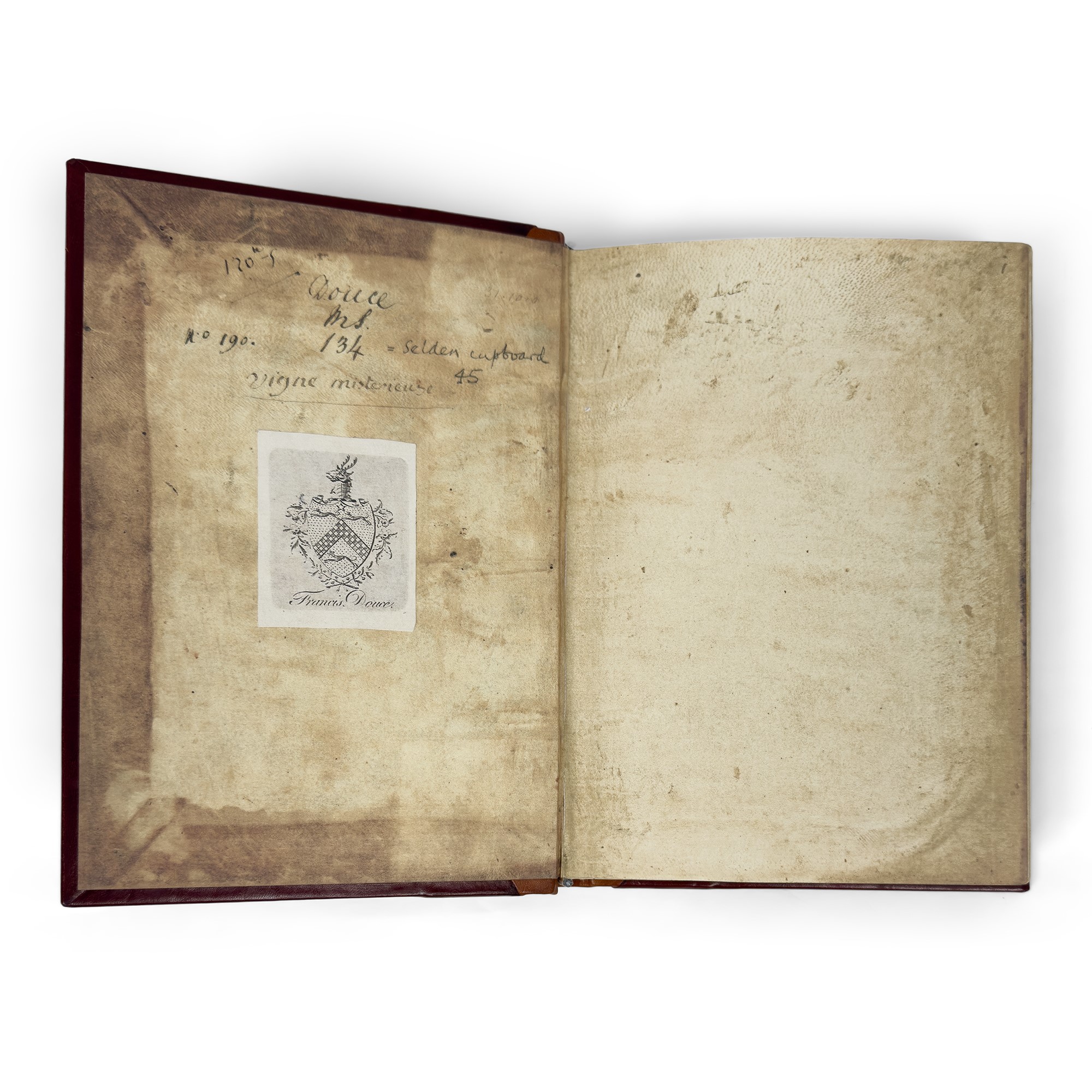 Mirabile Visione, manoscritto Douce 134, facsimile del XV secolo