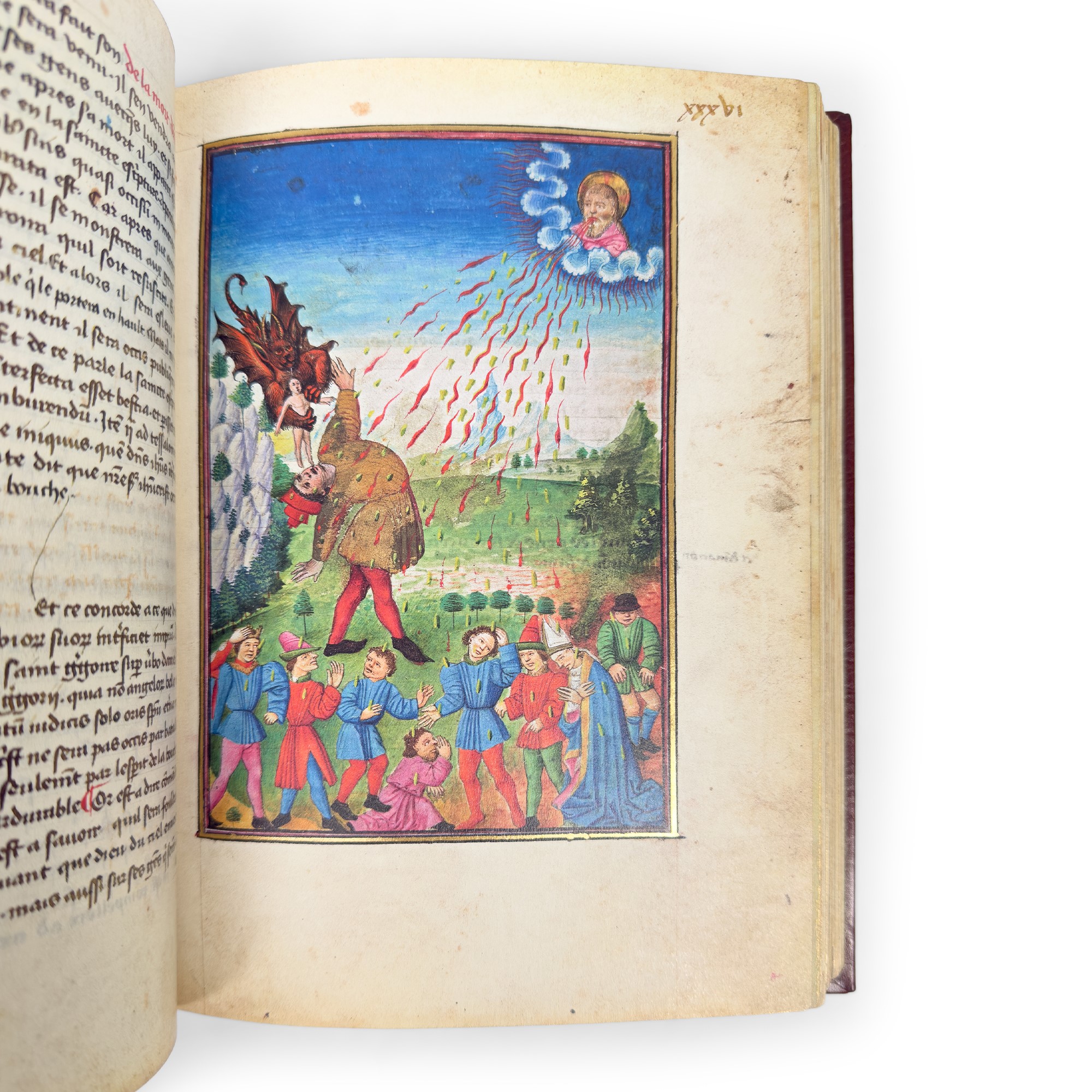 Mirabile Visione, manoscritto Douce 134, facsimile del XV secolo