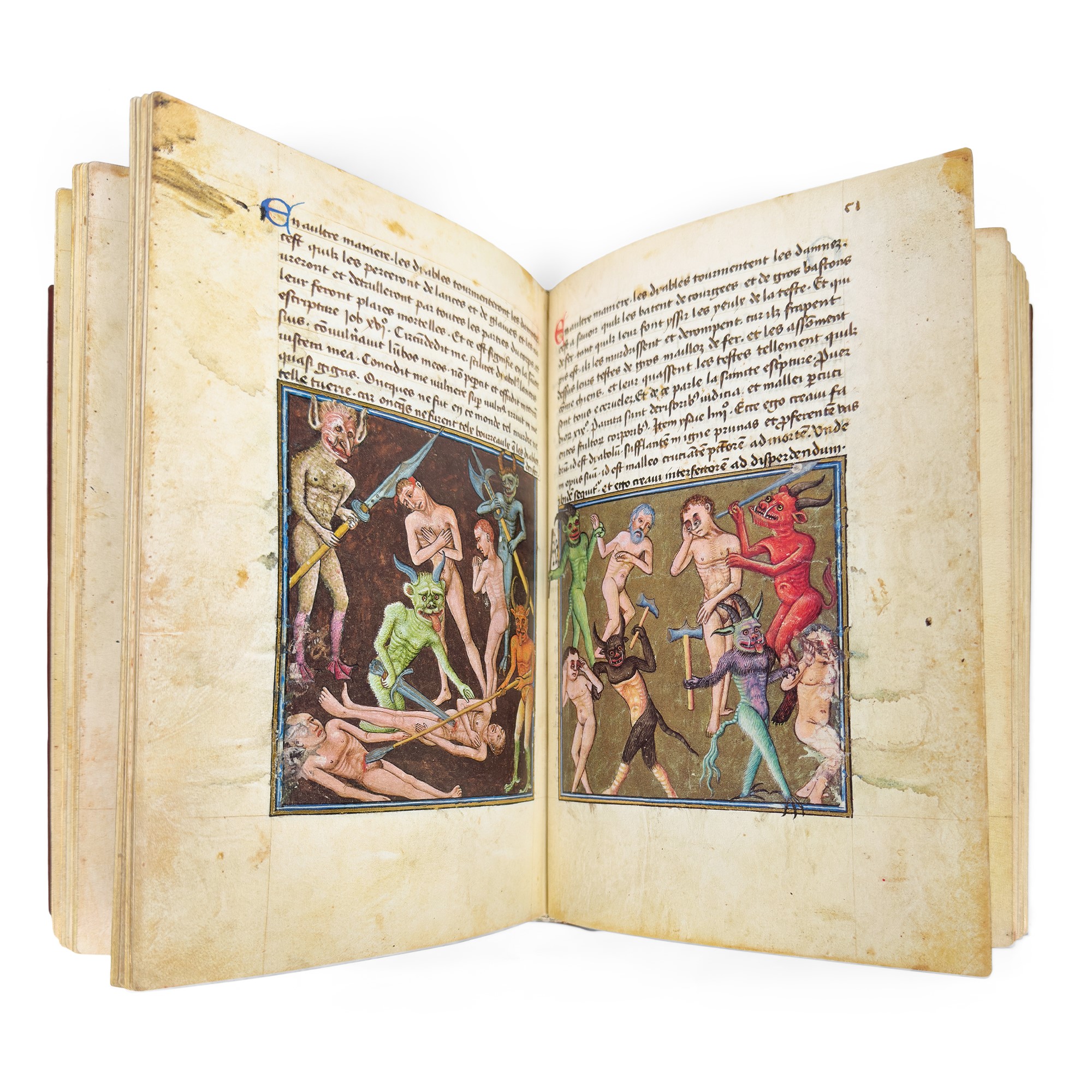 Mirabile Visione, manoscritto Douce 134, facsimile del XV secolo