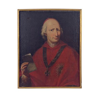Pittore lombardo del XVIII secolo, Ritratto del cardinale Giuseppe Pozzobonelli