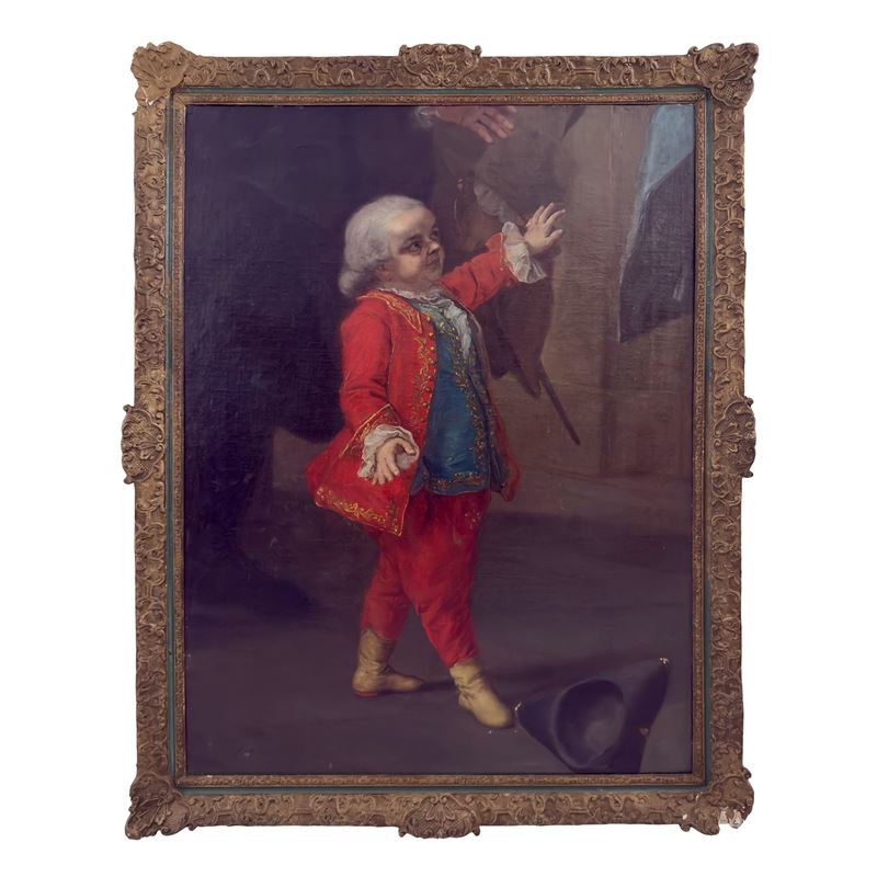 Pittore veneziano del XVIII secolo, Nano di corte