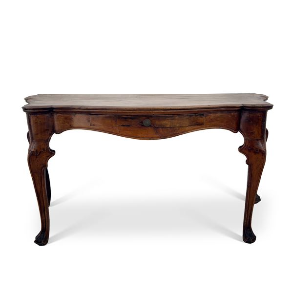 Console di noce, Emilia, XVIII secolo