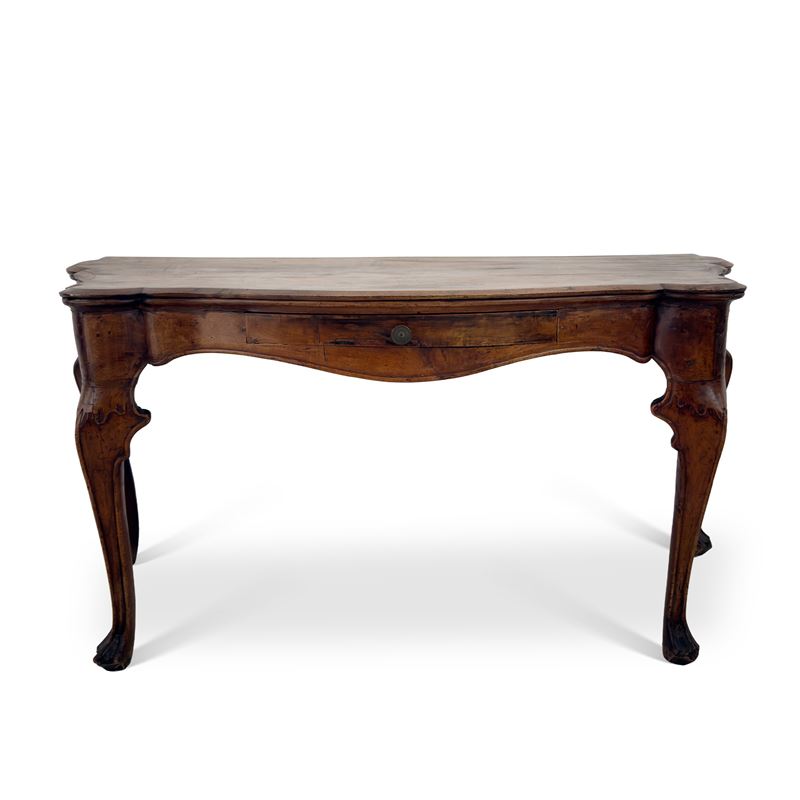 Console di noce, Emilia, XVIII secolo