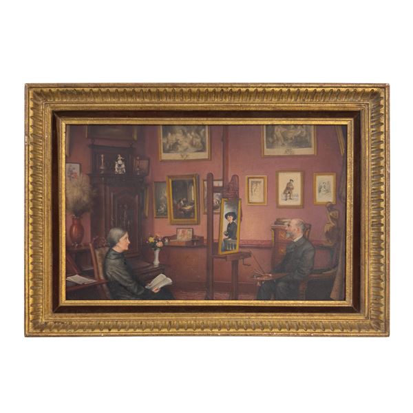 Pittore della fine del XIX secolo