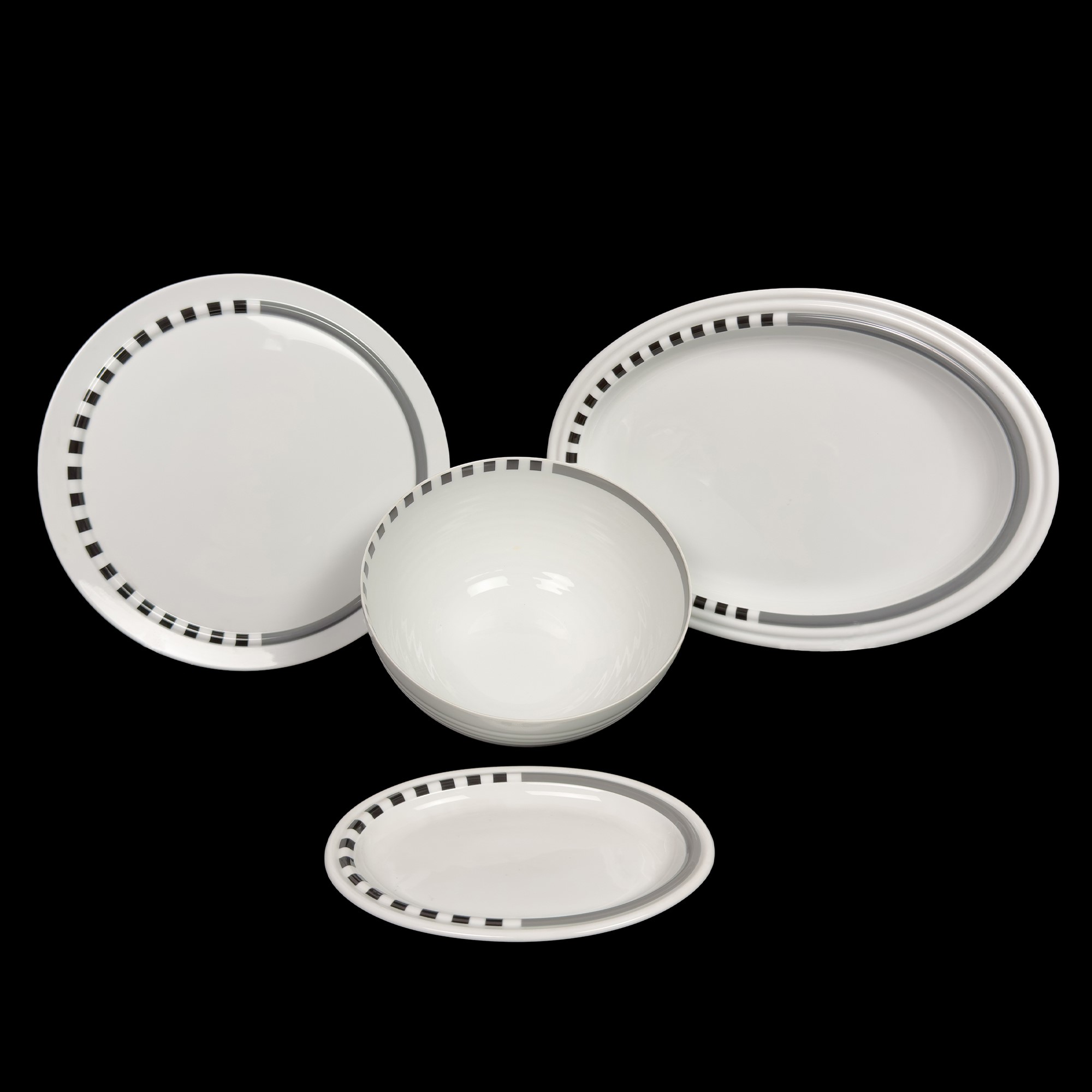 Servizio di piatti Cupola Strada, Rosenthal, anni '80