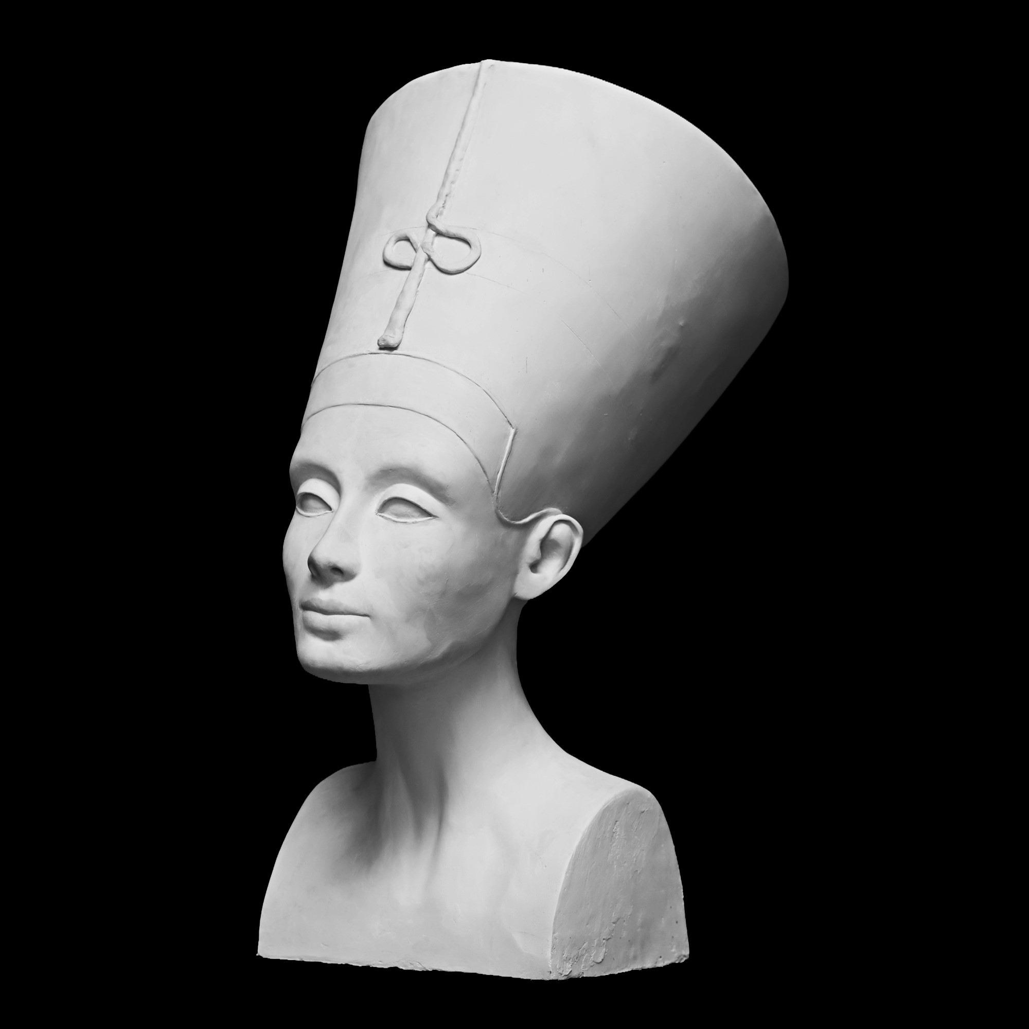 Nefertiti, busto in gesso